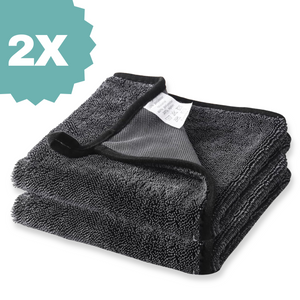 Jooba - Droogdoek Badkamer - Droogdoek Auto – Introductie prijs - 2 Stuks - Microvezeldoek - Fastdry droogdoek badkamer - 60x40 cm - Absorbeert 600ML