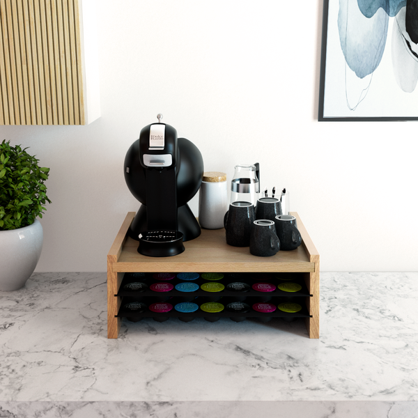 Luxe Dolce Gusto capsulehouder van Jooba – Handgemaakt hout