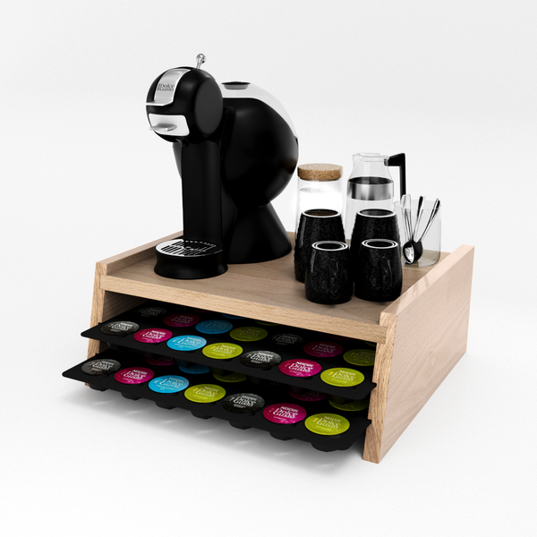 Luxe Dolce Gusto capsulehouder van Jooba – Handgemaakt hout